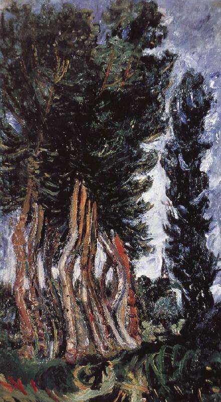 Chaim Soutine Poplars Clvry